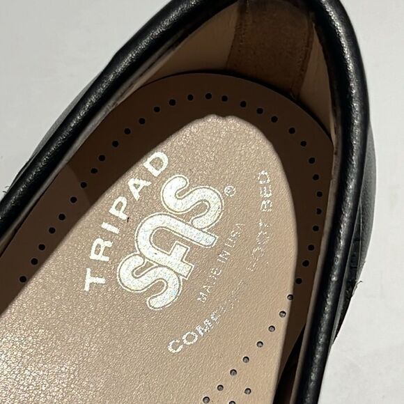 SAS Metro Black Loafer Horsebit Size 7M.  B64 - Picture 4 of 10